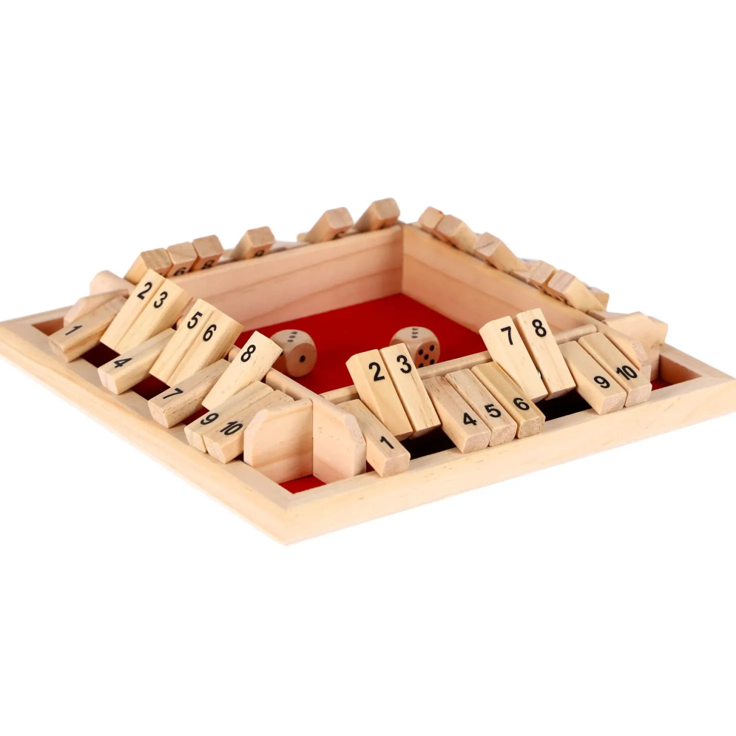 Spel Shut The Box 4 Spelers