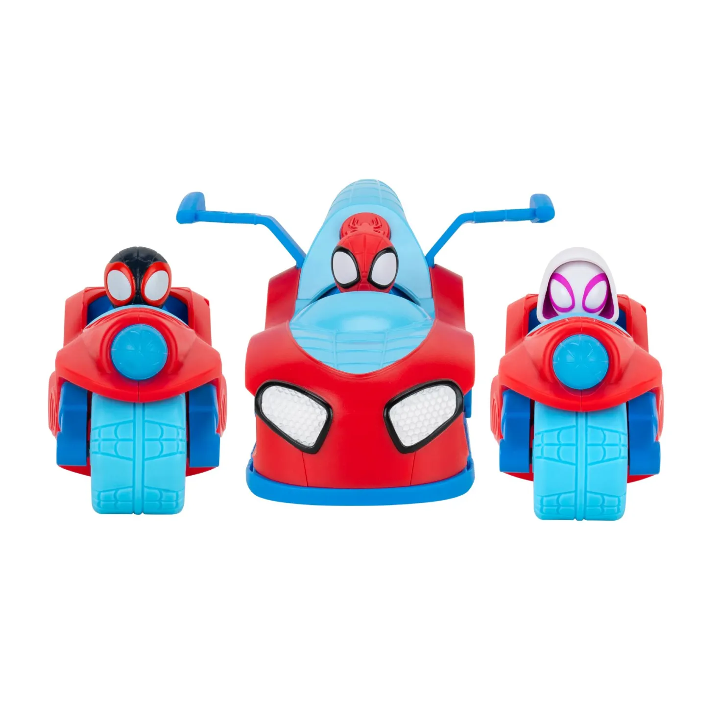 Spidey web team split racer voertuig