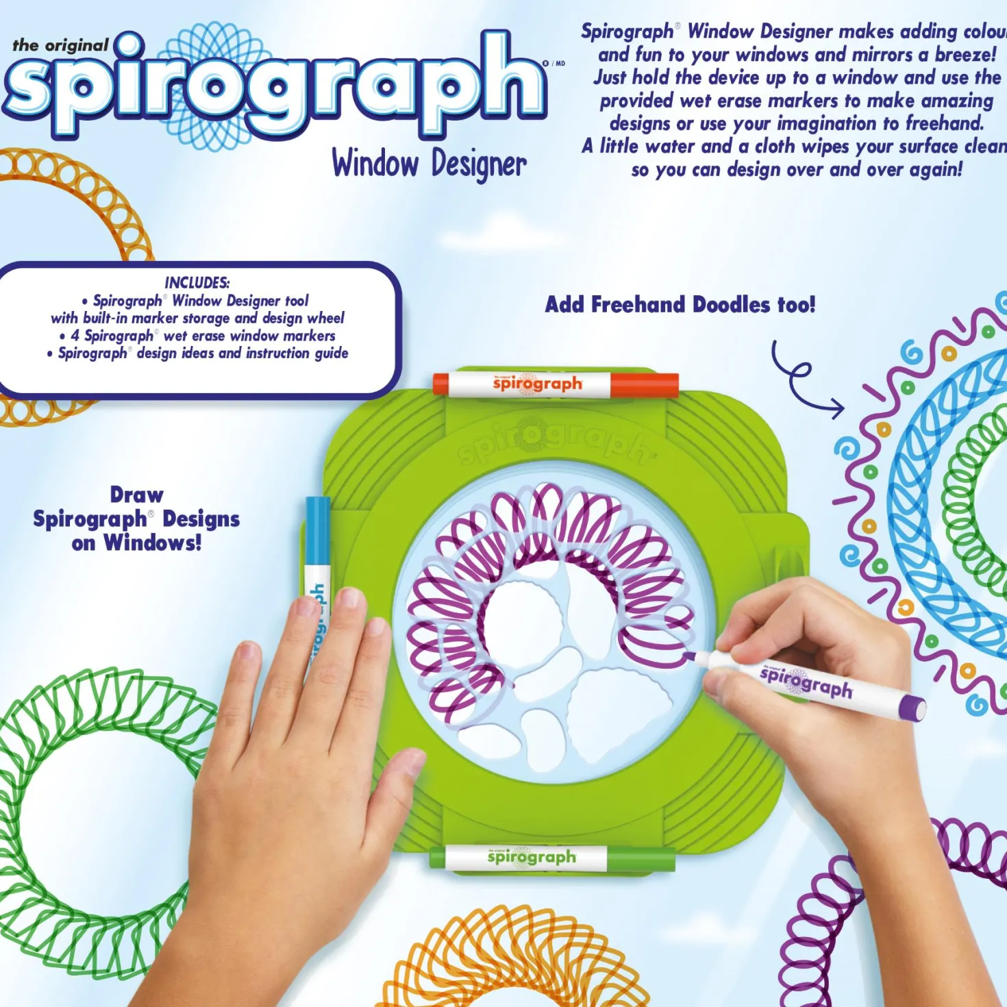 Spirograph raam designer