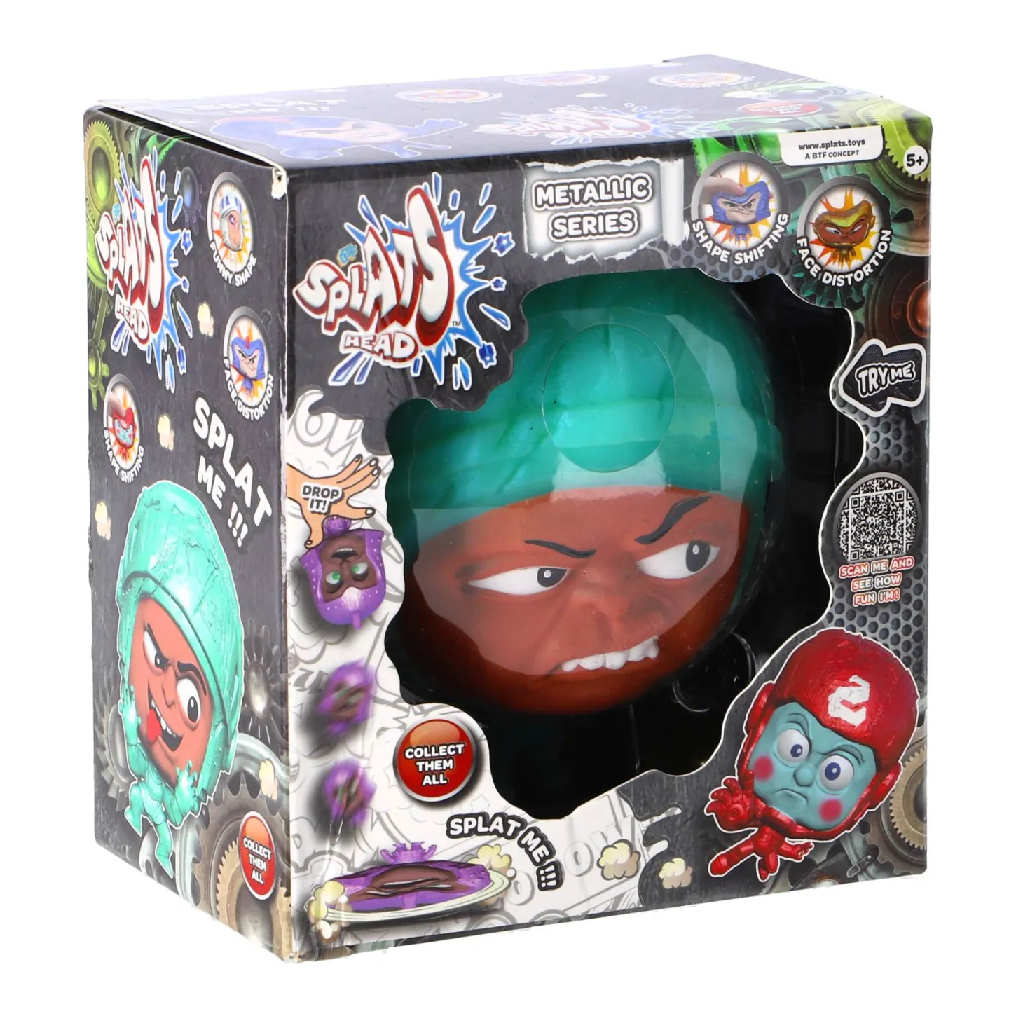 Splats Head Metallic Knight 11 cm