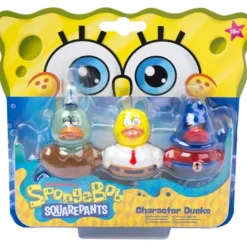 Spongbob badeenden 3 stuks 3 assorti
