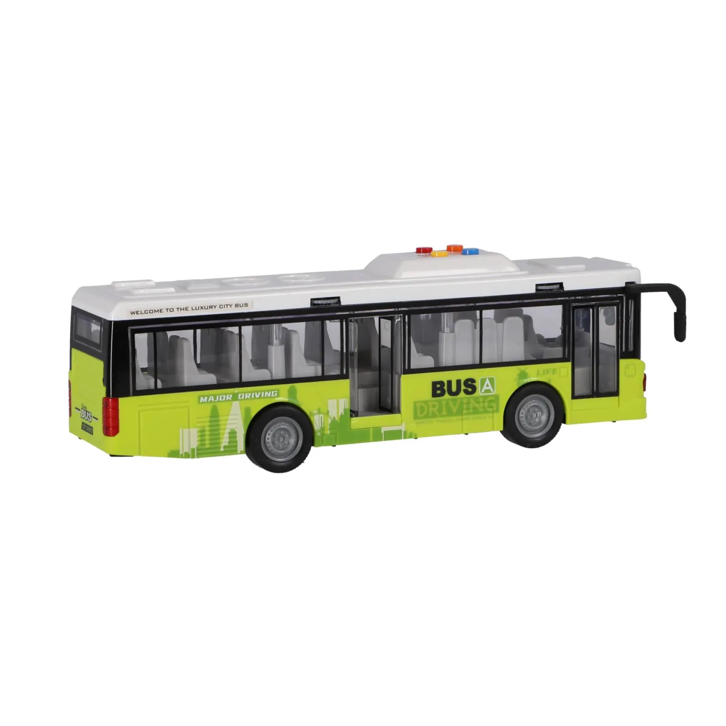Stadsbus 1:16 met licht en geluid