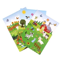 Stickers A5 Boerderij 3 Vellen