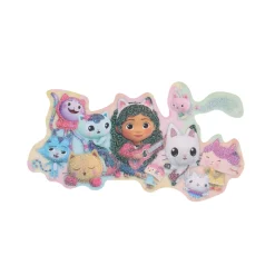 Stickers Gabby's Dollhouse glitter