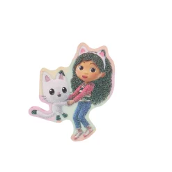 Stickers Gabby's Dollhouse glitter