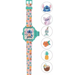 Stitch Kinder LCD horloge met pojector