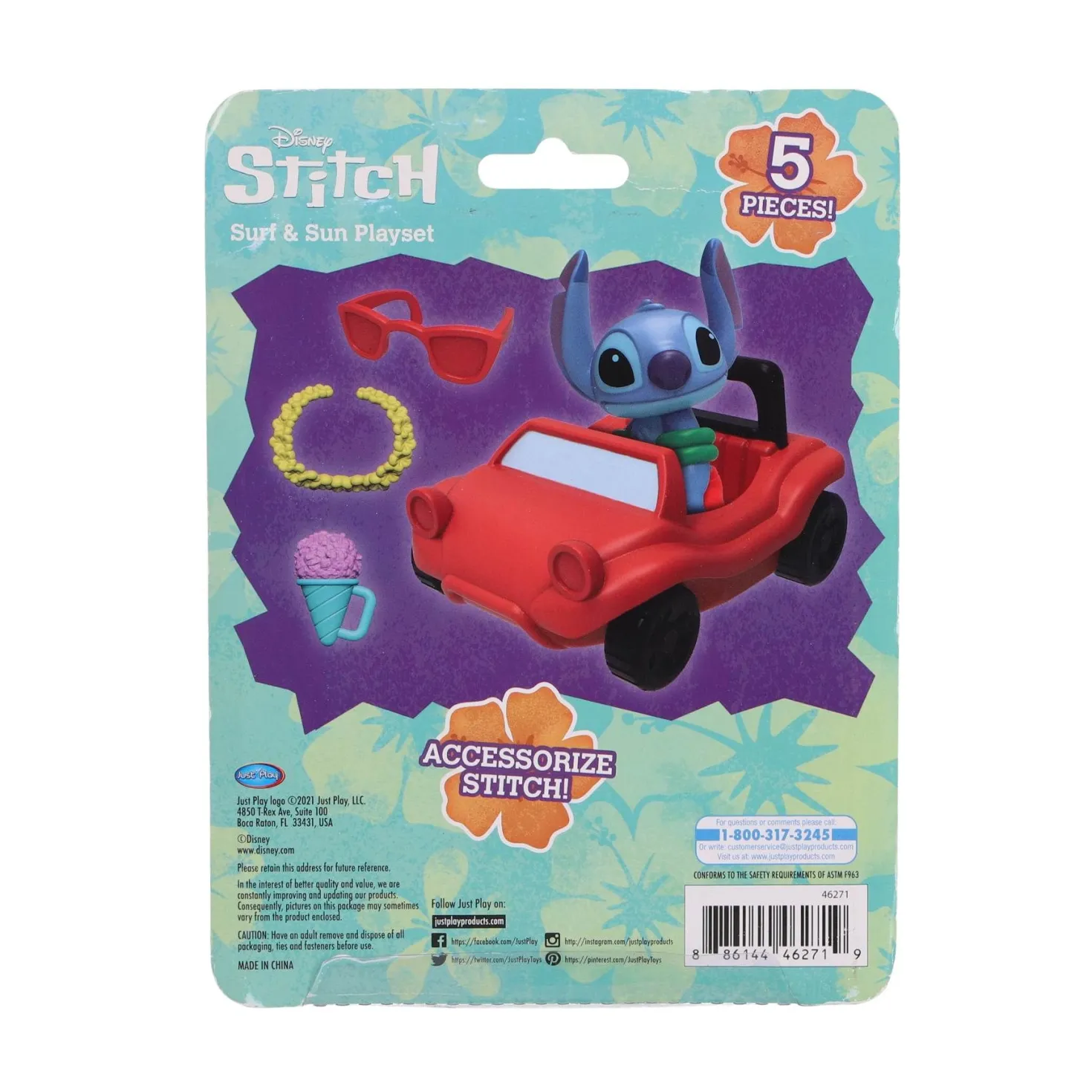 Stitch speelset surf en sun