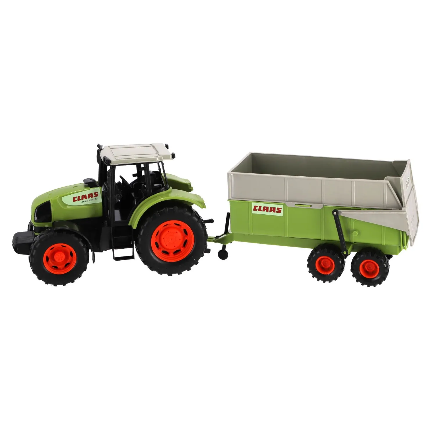 Tractor CLAAS Ares Met Aanhanger