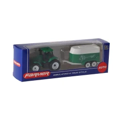 Tractor Met Aanhanger 3 Assorti