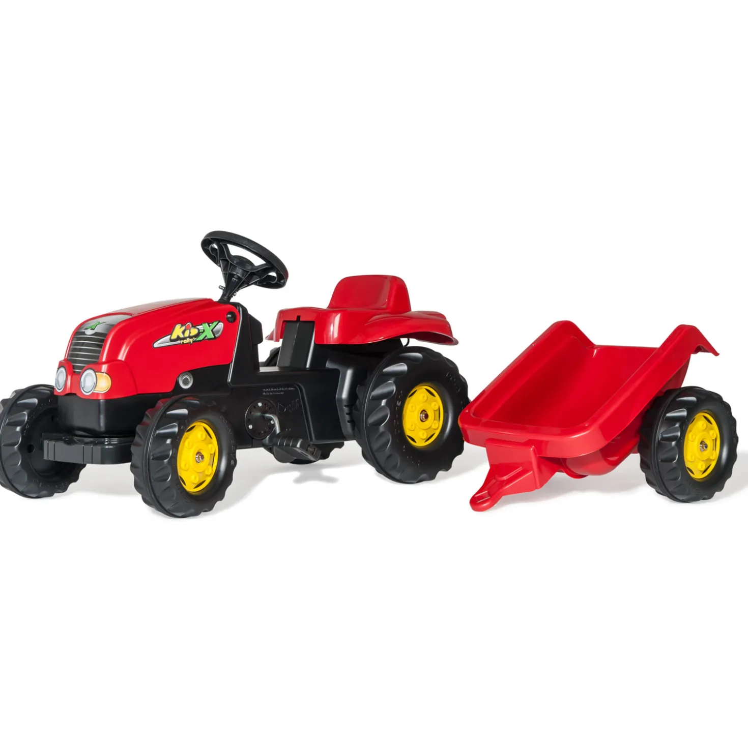 Traptractor RollyKid X Met Aanhanger