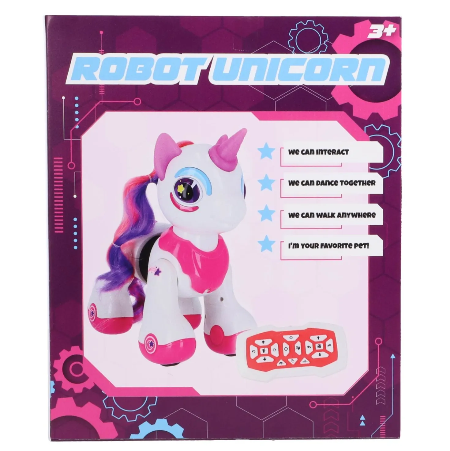 Unicorn robot met functie