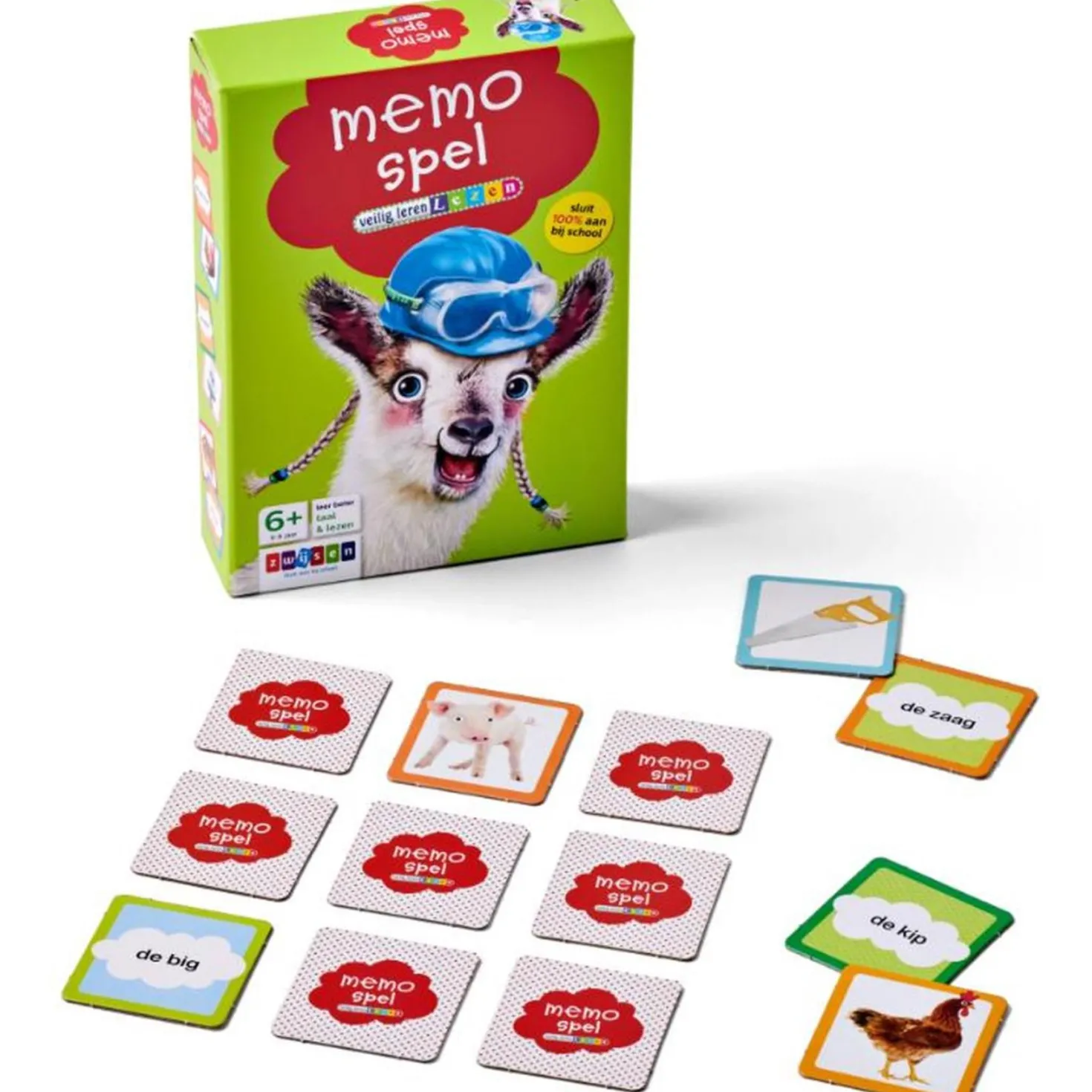 Veilig Leren Lezen Memo Spel 6+