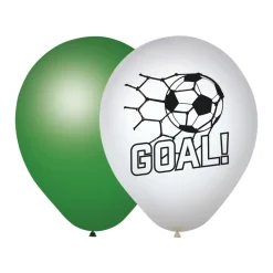 Voetbal Latex Ballonnen 8 Stuks