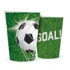 Voetbal Papieren Bekers 8 Stuks 210 ML