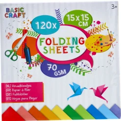 Vouwblaadjes 15X15 Cm 120 Stuks