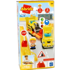 Vrachtwagen Met Oplegger Abrick