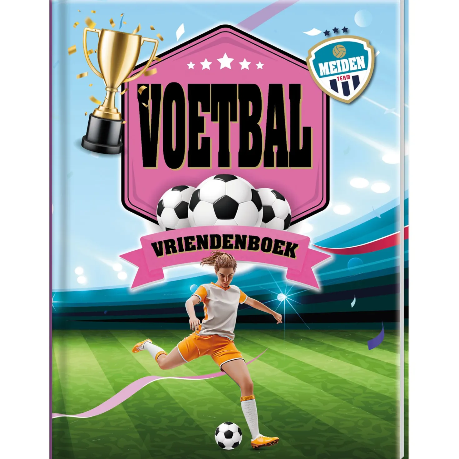 Vriendenboek voetbal meisjes