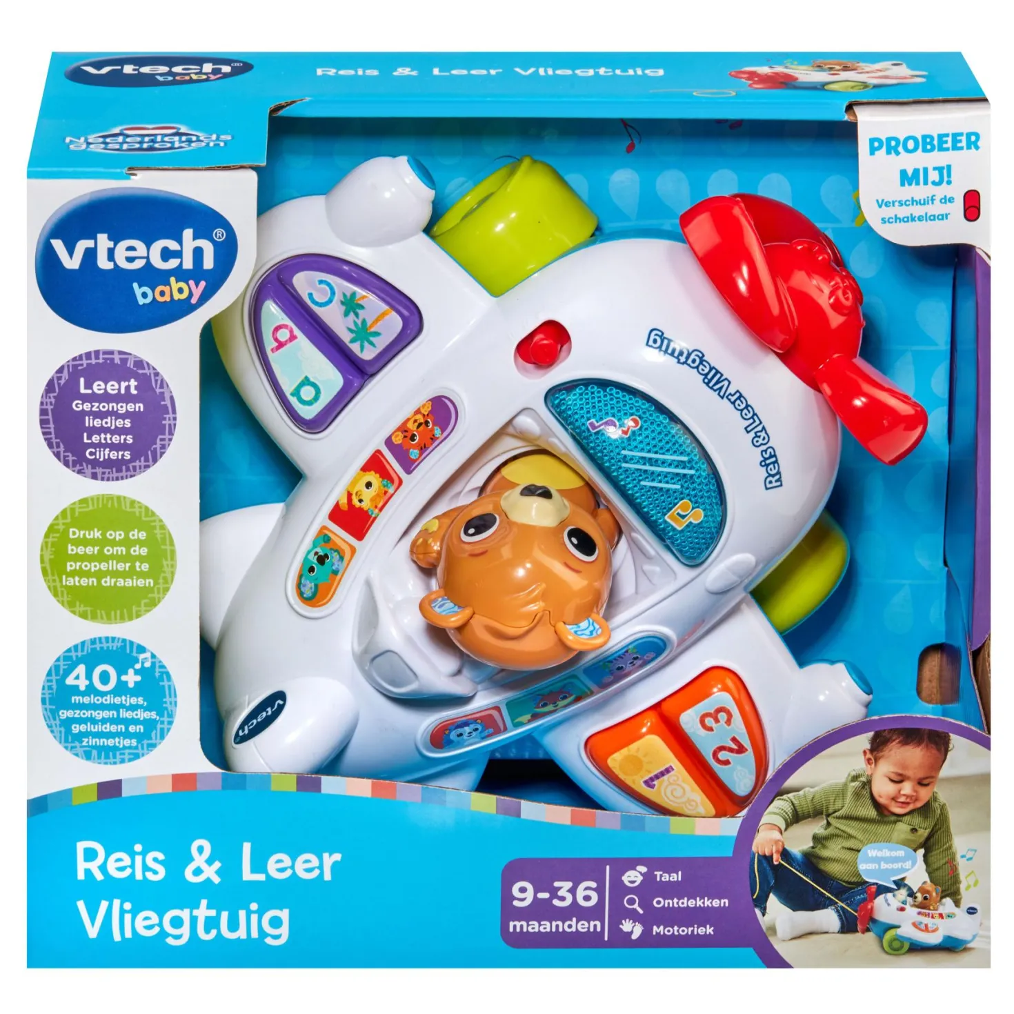 Vtech Baby Reis & Leer Vliegtuig