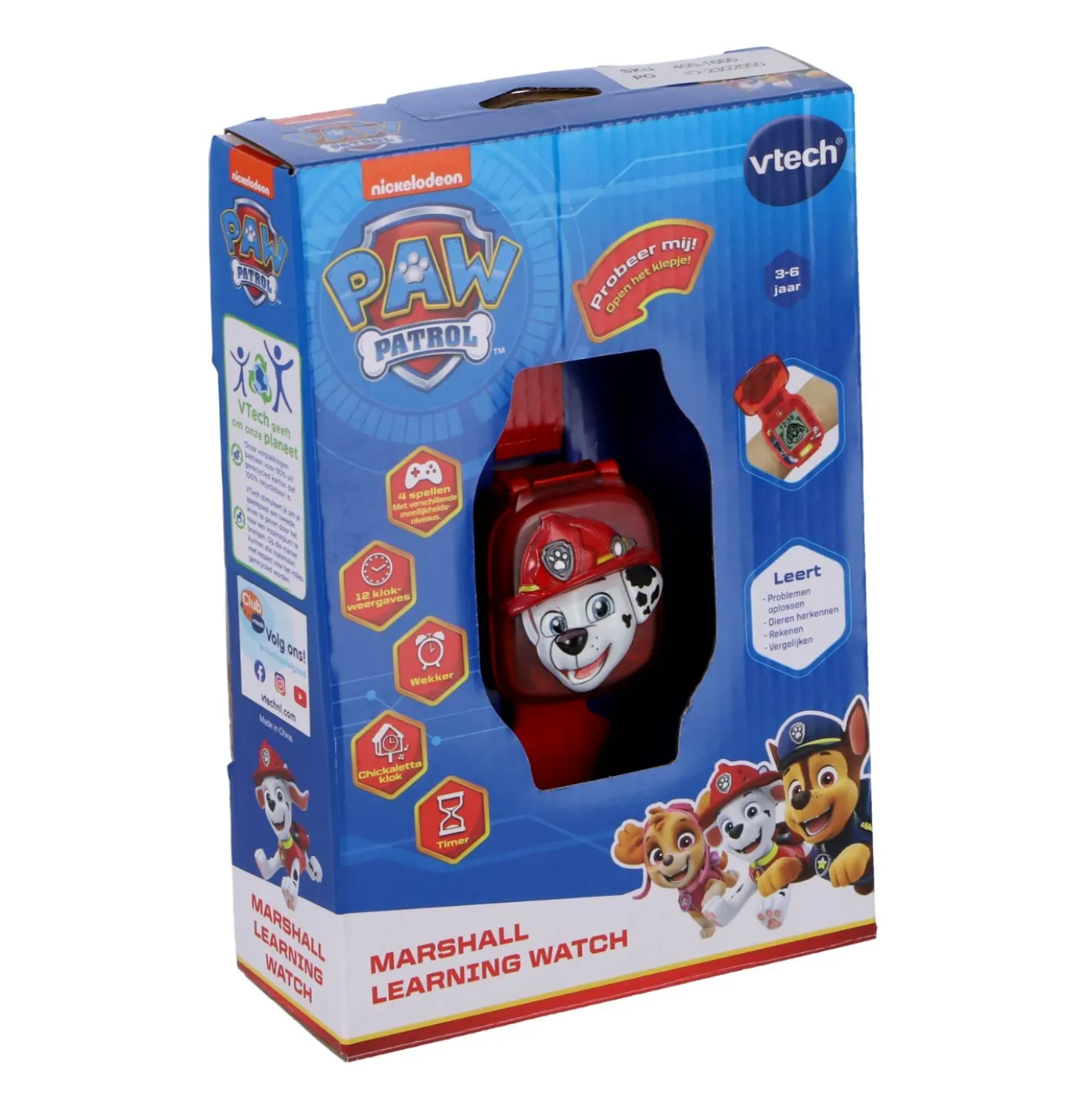 Vtech Paw Patrol Learning Watch Marshall