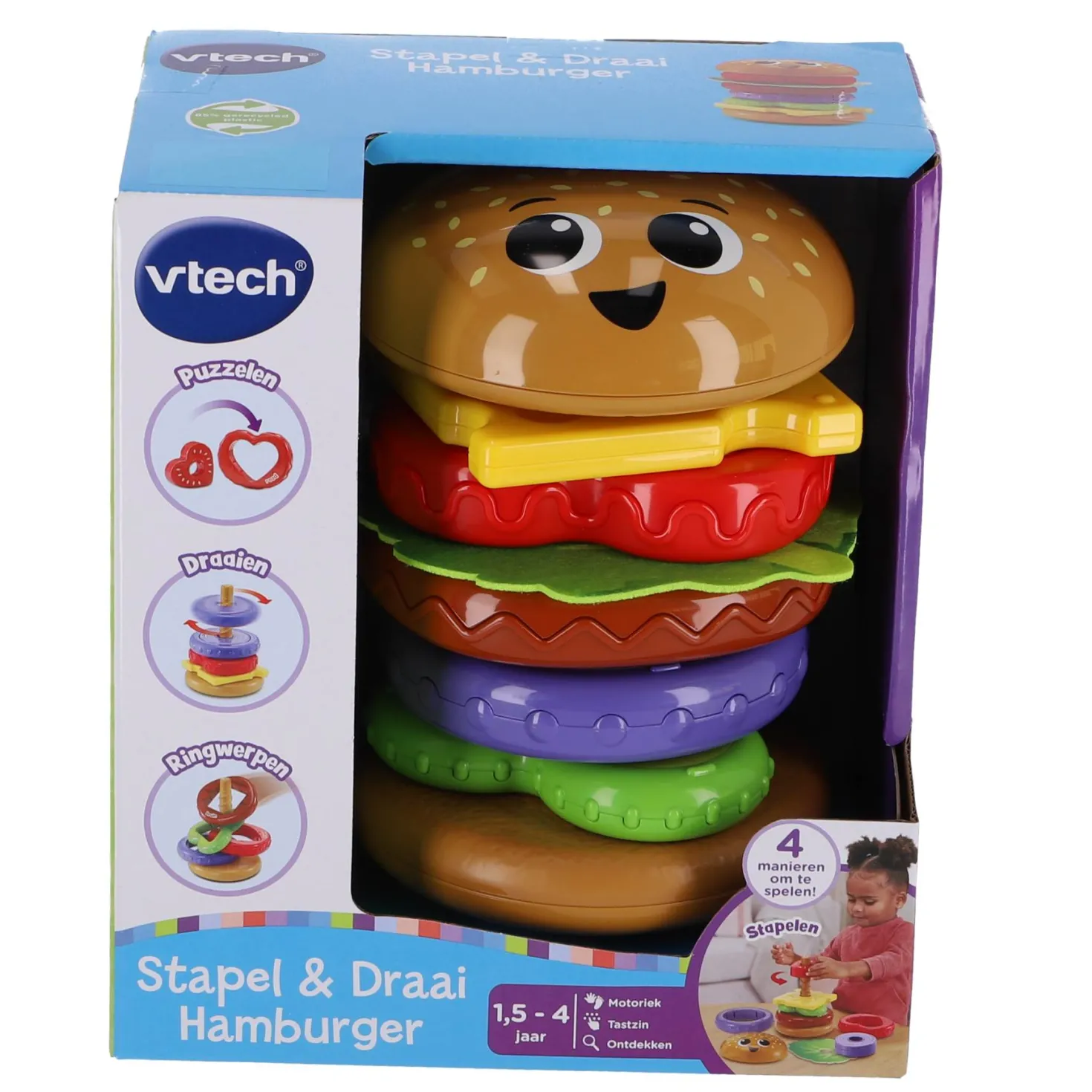 Vtech Stapel & Draai Hamburger