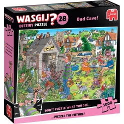 Wasgij Destiny 28 - De Mancave Van Pa! 1000 stukjes