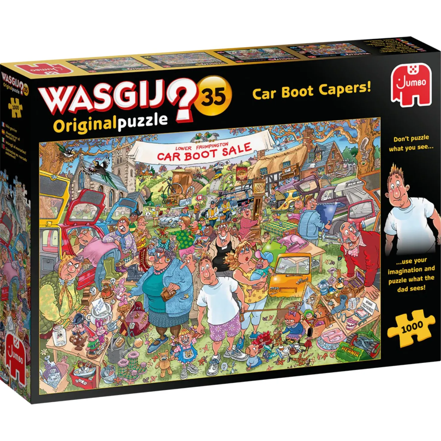 Wasgij Original Puzzel 35 Vlooienmarkt Vondsten 1000 Stukjes