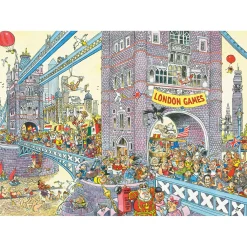 Wasgij Retro Mystery 8 - De Laatste Horde! 1000 stukjes
