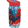 Waterfles Spiderman Met Glitter 330 ML