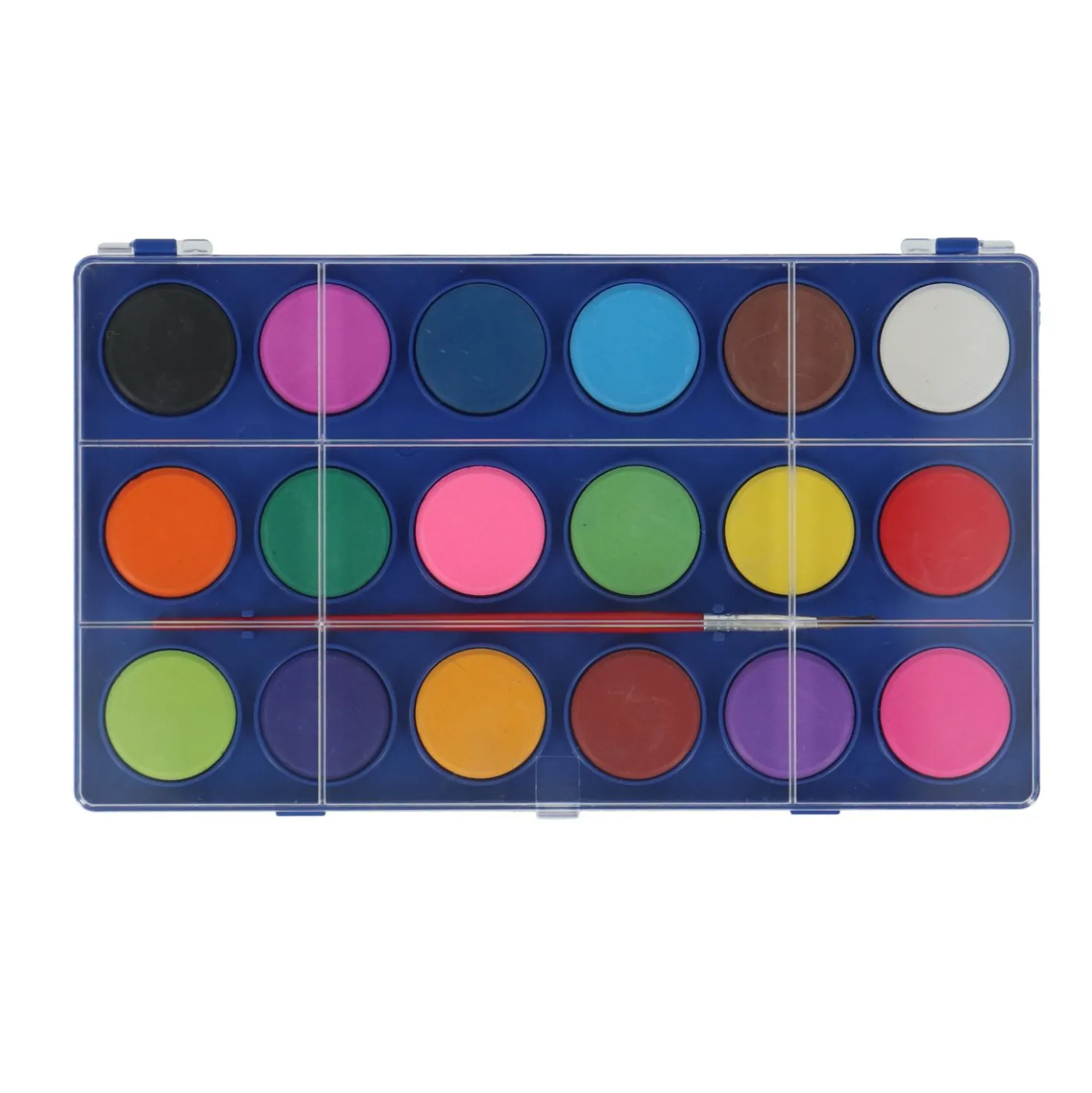 Waterverftablet 18 kleuren
