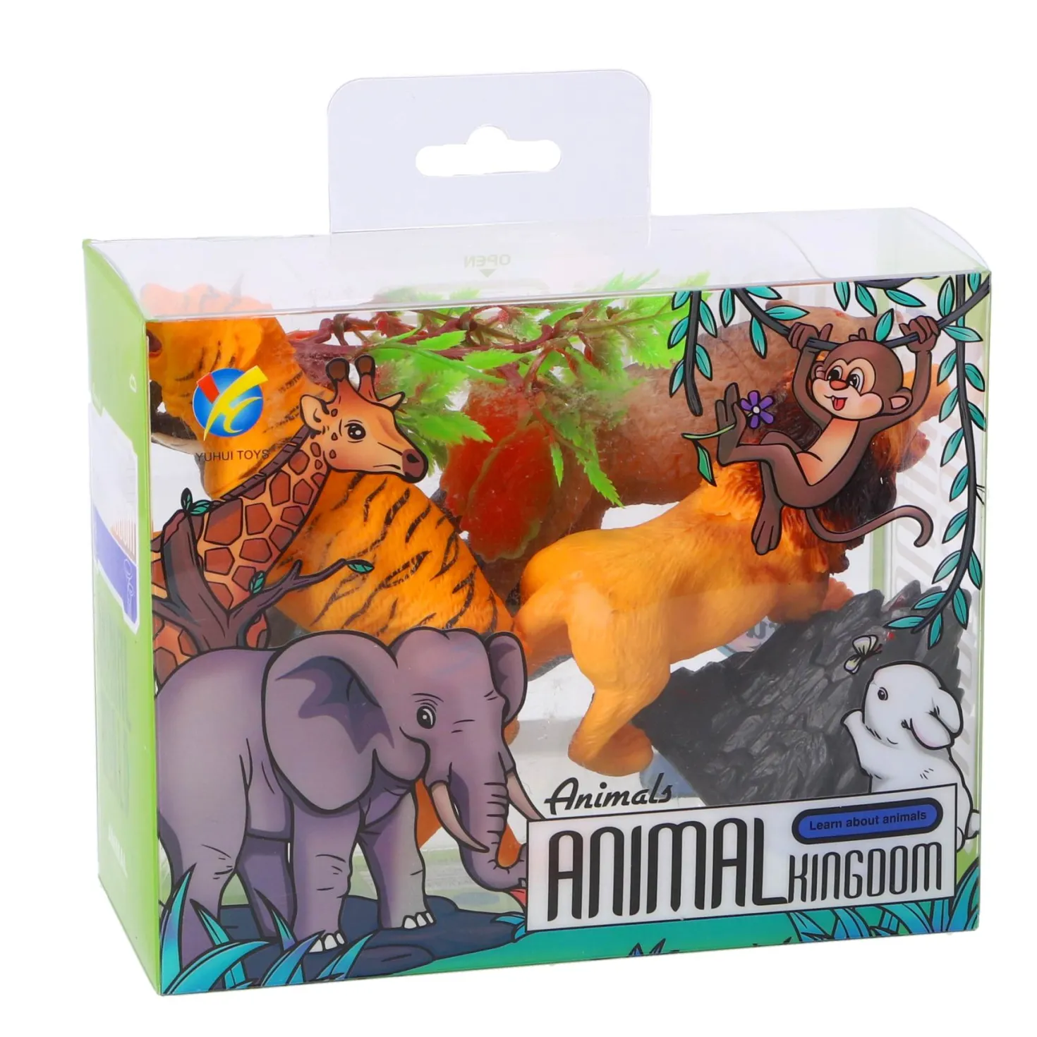 Wilde dieren set 8 delig