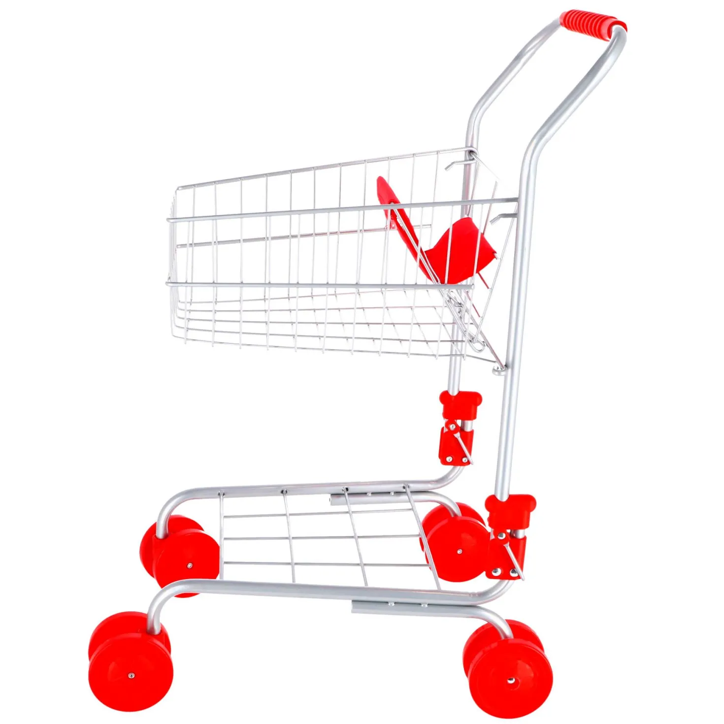 Winkelwagen Rood Metaal