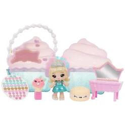 Yummiland Beauty Bag Playset + Lip Gloss Doll Cupcake Beauty Bag