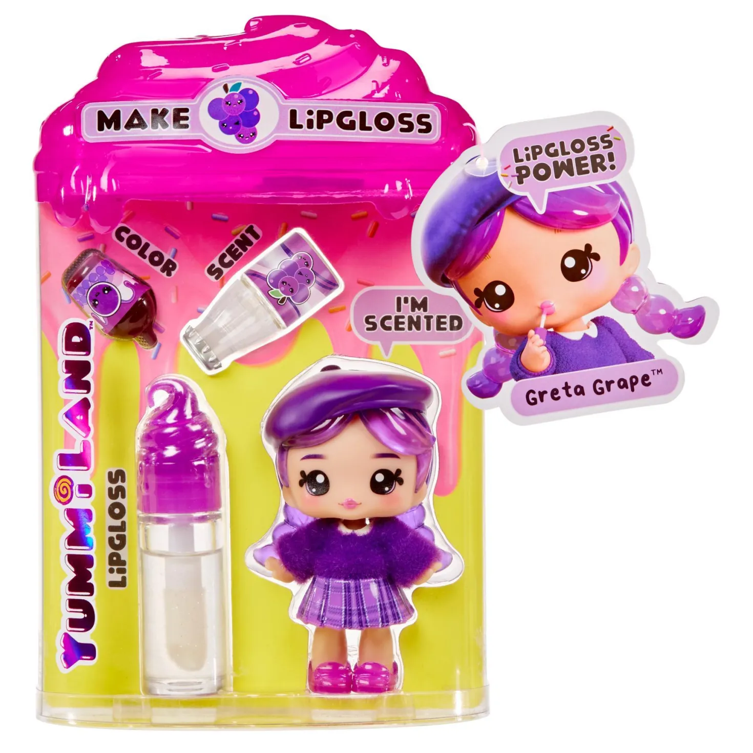 Yummiland Lipgloss Doll Character Assort