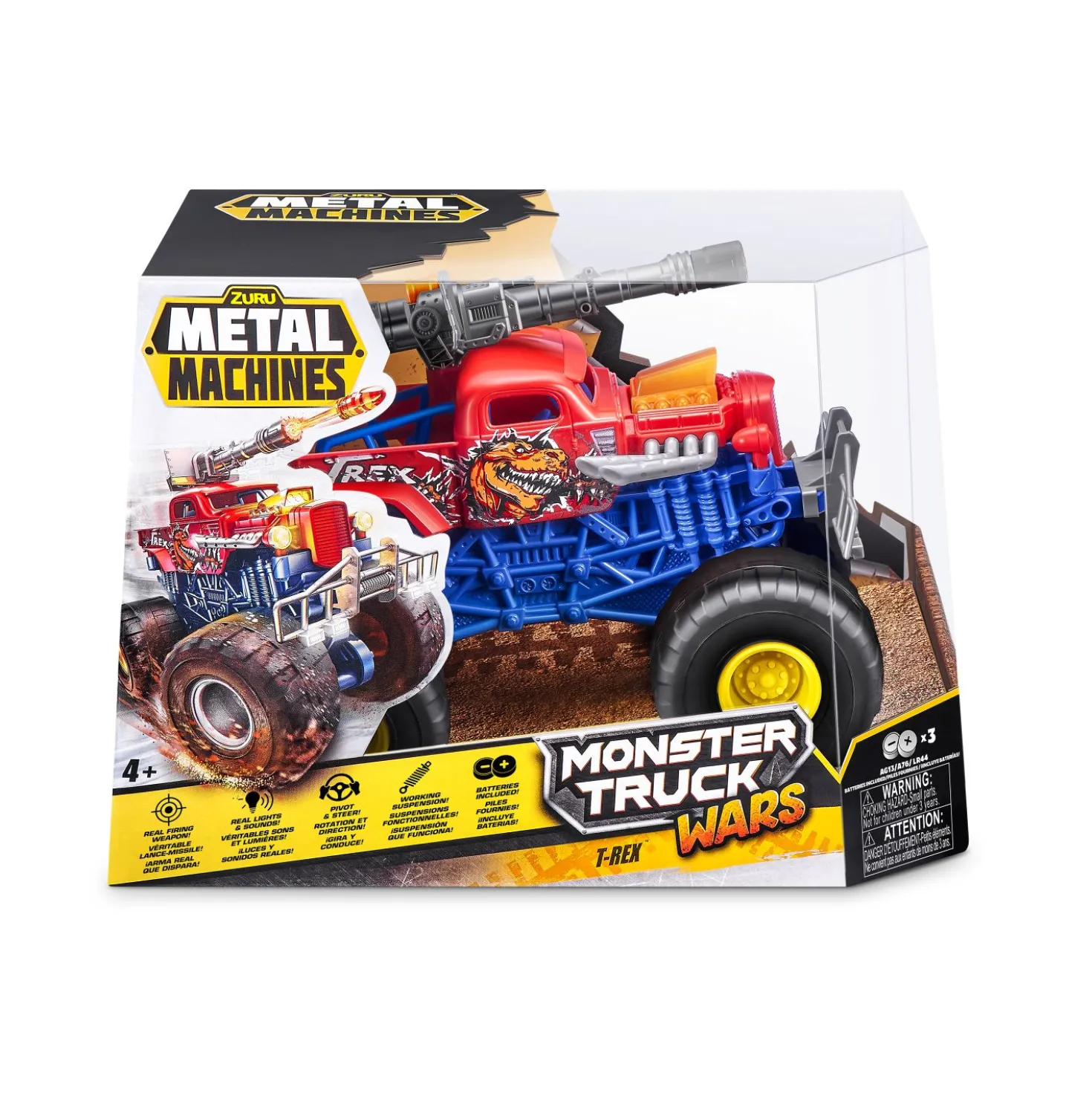Zuru Metal Machines Monster Wheels Series 1 Assorti