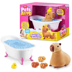 ZURU Pets alive mommy capybara & baby surprise