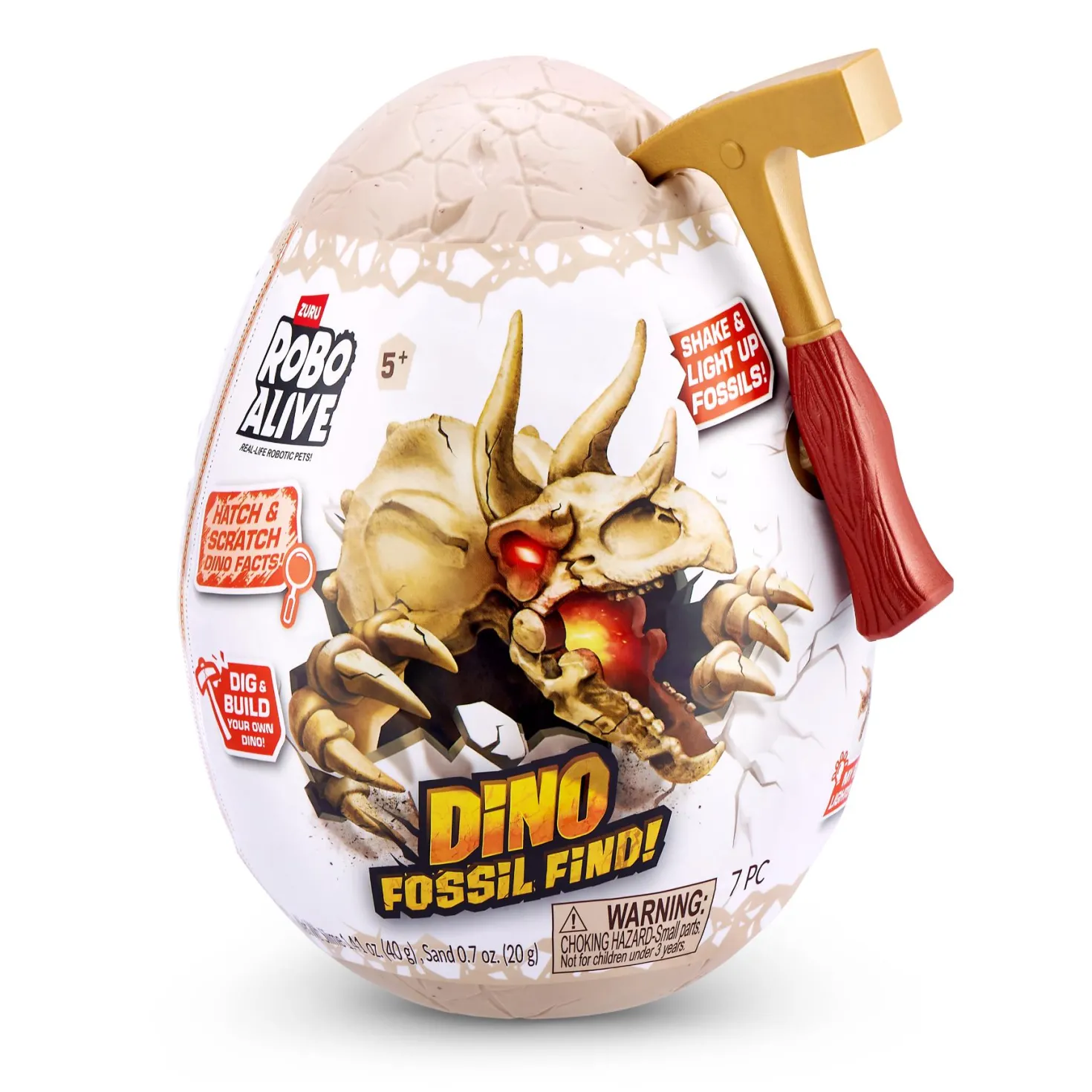 Zuru robo alive dino fossil find mini