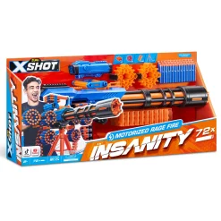 Zuru X-Shot insanity gatlin gun motorized (72 darts)
