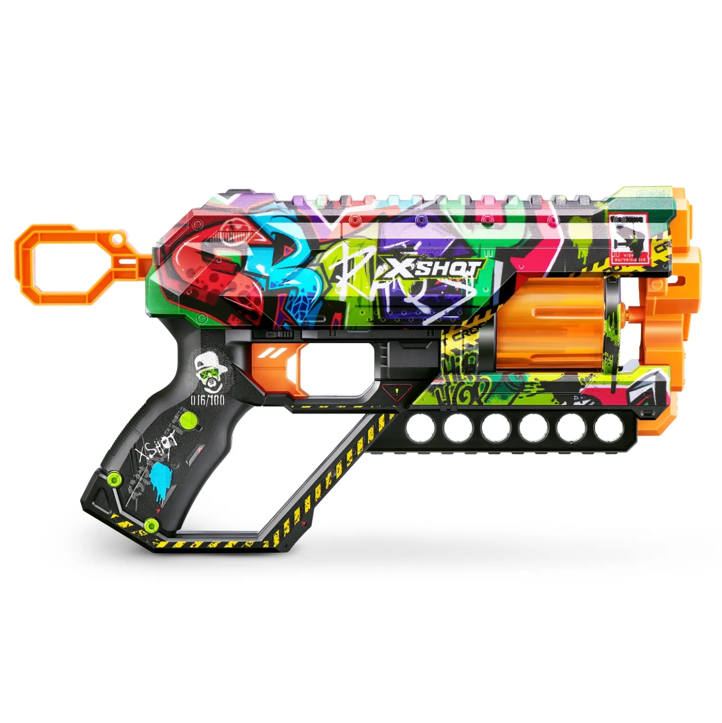 Zuru X-Shot Skins Griefer Met 12 Darts Assorti