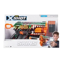 Zuru X-Shot Skins Griefer Met 12 Darts Assorti
