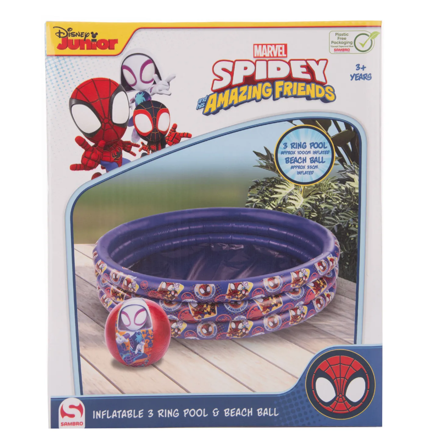 Zwembad Spidey And Friends 3 Rings